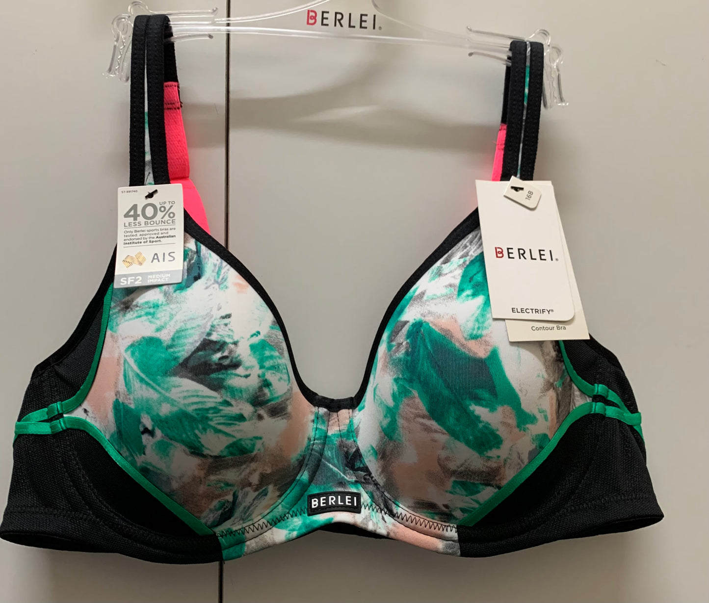 BERLEI Electrify Contour Sports Bra YZF9