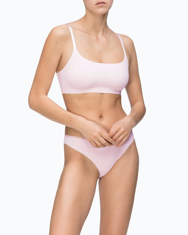 CALVIN KLEIN Invisible Lightly Lined Retro Bralette QF4783
