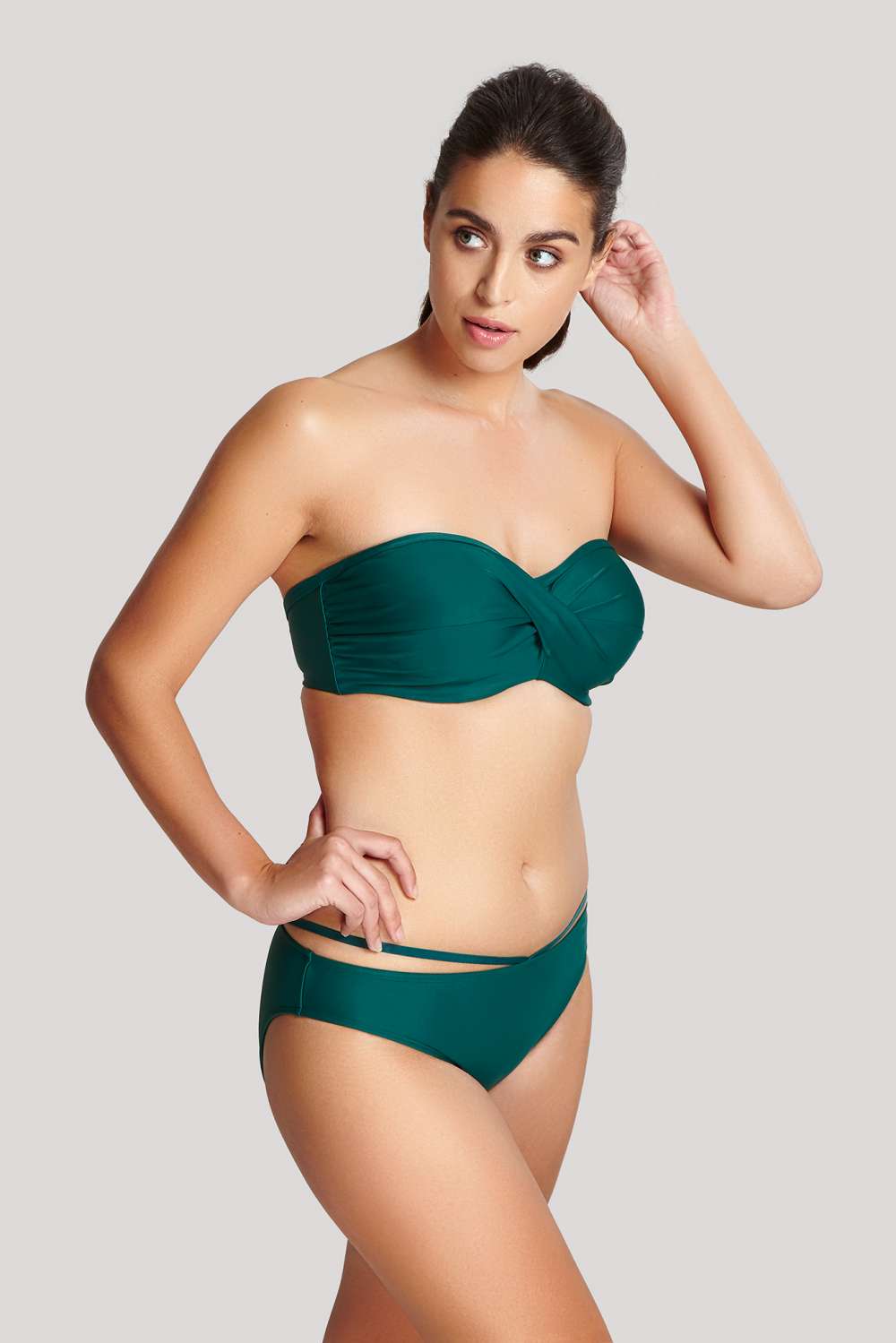 PANACHE Swim Anya Twist Bandeau Bikini Top 0884