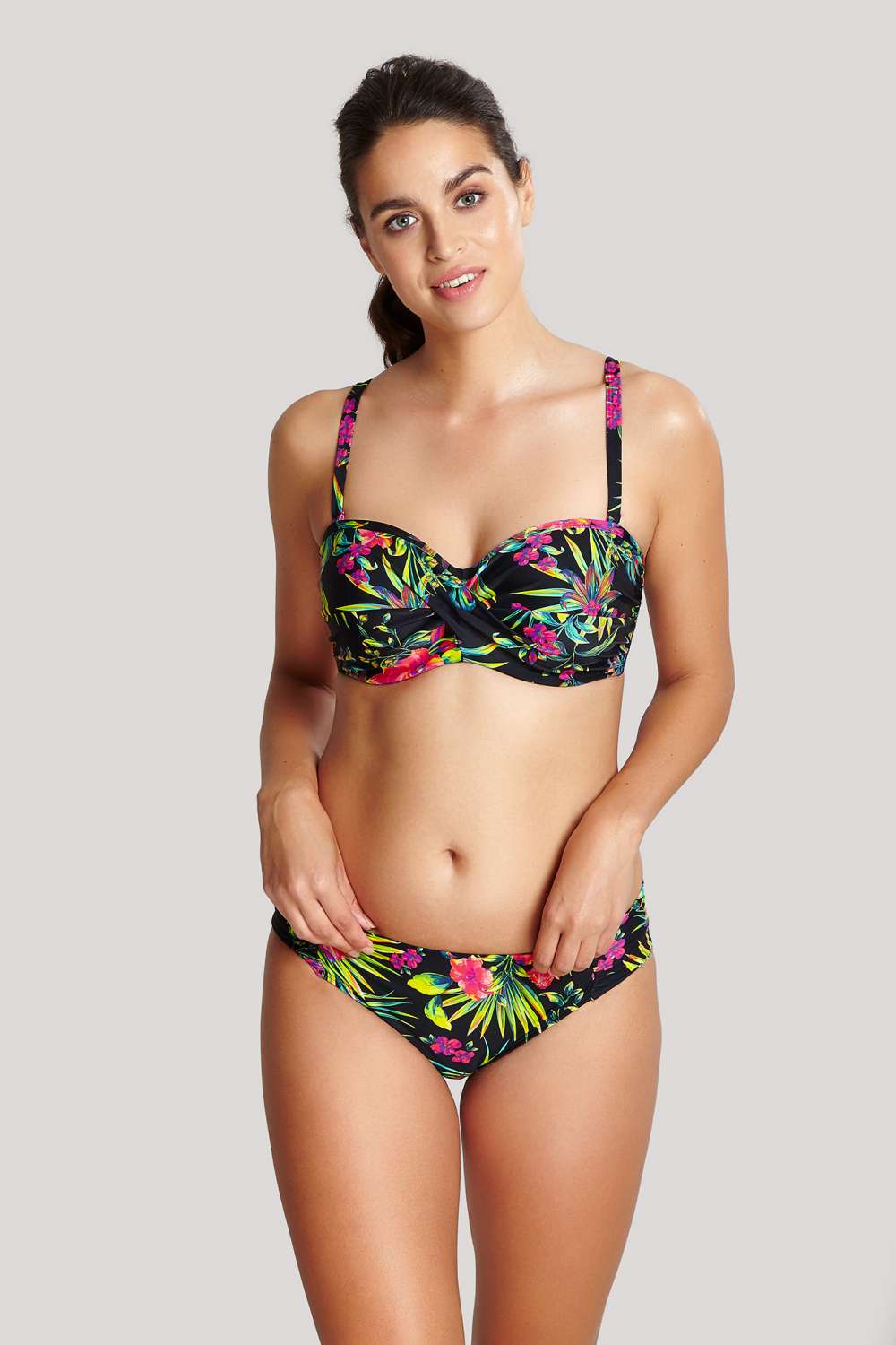 PANACHE Swim Anya Twist Bandeau Bikini Top 1293