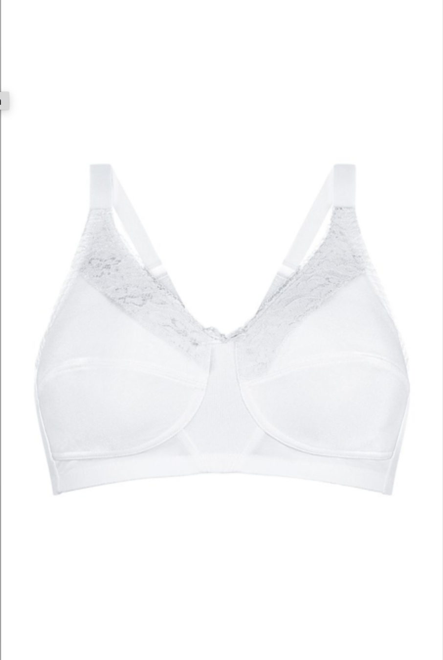 AMOENA Nancy Non Wired Mastectomy Bra 44480 - White