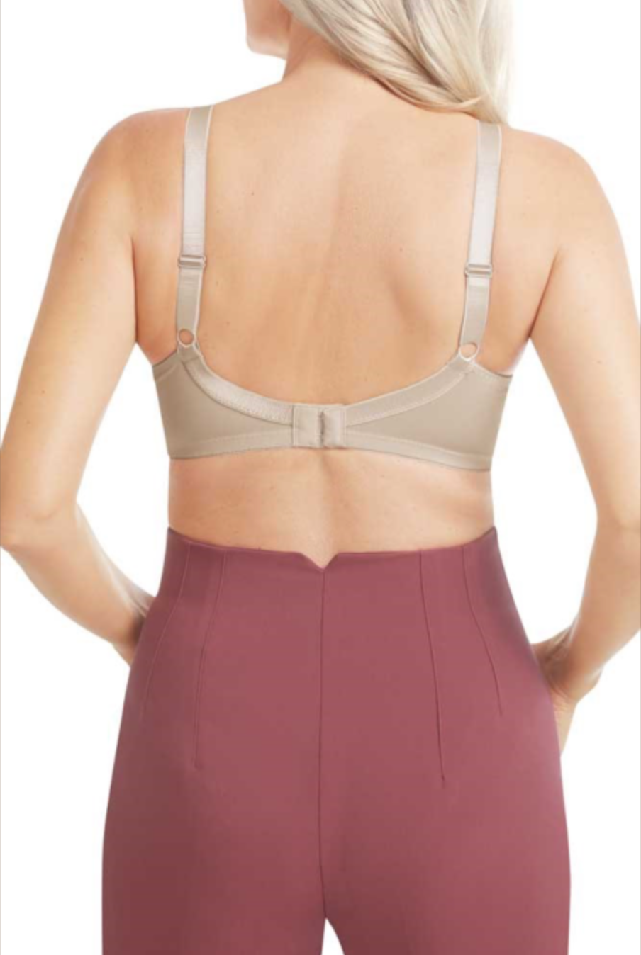 AMOENA Nancy Non-wired Front Closing Mastectomy Bra 44739 - Light Nude