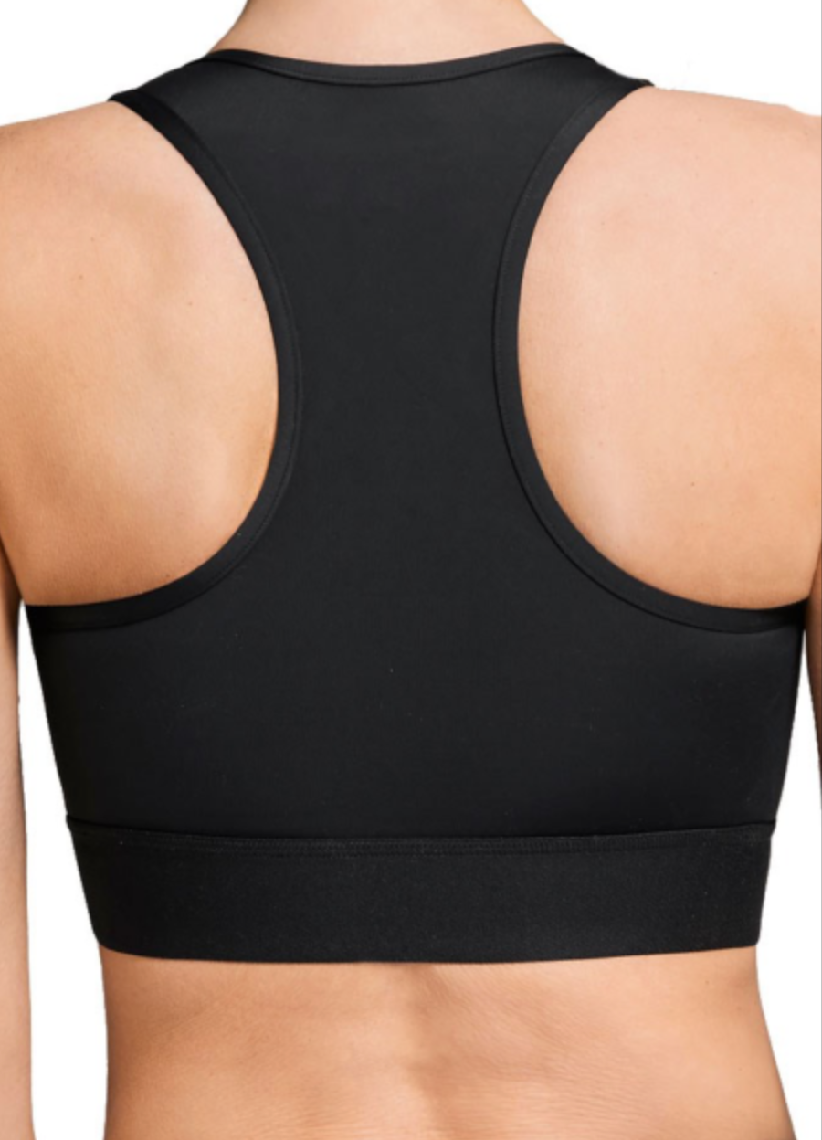 AMOENA Zipper Mastectomy Sports Bra Medium Support 44070