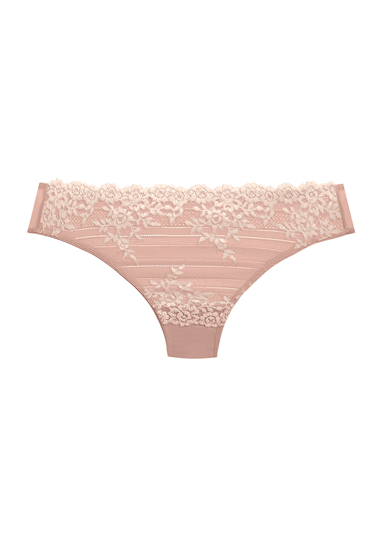 WACOAL Embrace Lace Brief WA064391 - Coral Pink/ Woodrose