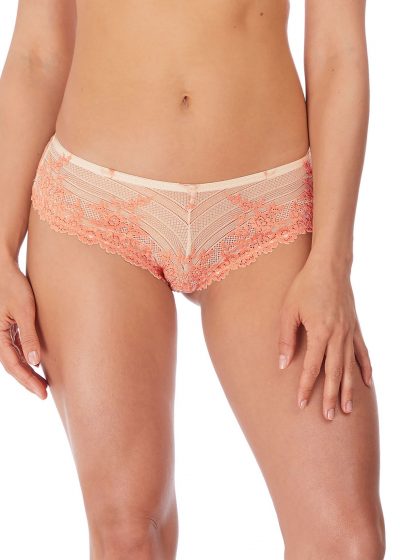 WACOAL Embrace Lace Tanga WA848191 - Coral Pink/ Woodrose