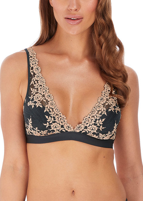 WACOAL Embrace Lace Bralette WA852191 - Black/ Nude