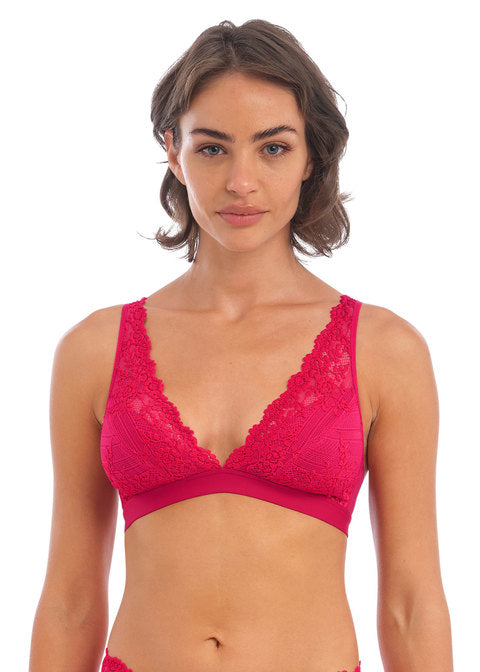 WACOAL Embrace Lace Bralette WA852191 - Persian Red