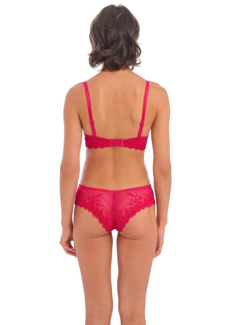 WACOAL Embrace Lace Plunge Uw Bra WA853291 - Persian Red