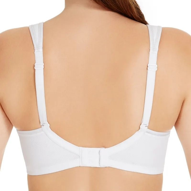 BERLEI Full Support Non-Padded Sports Wired Bra Y533WB - White/ Nude Glow/ Print