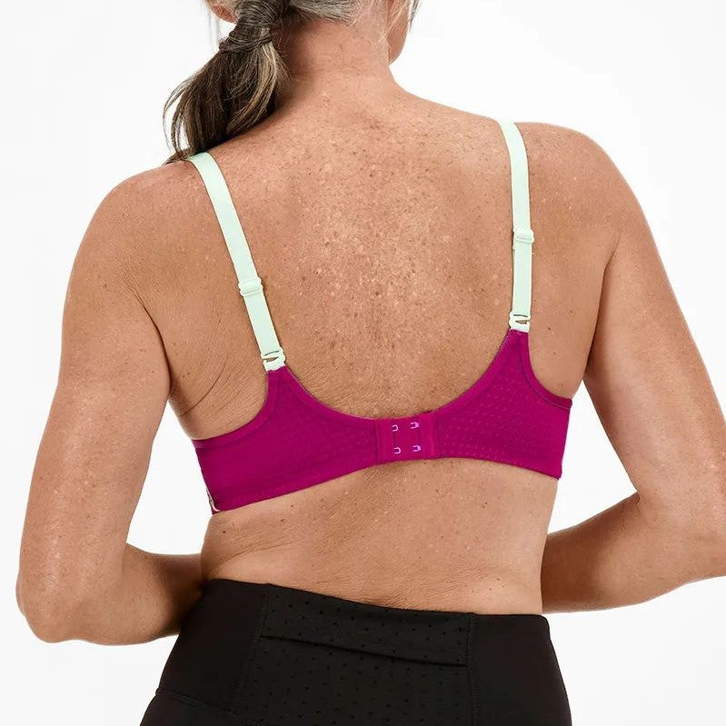 BERLEI Electrify Contour Wired Sports Bra YYPV - Tulip Garden / Soft Powder