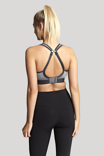PANACHE Non Wired Sports Bra 7341 - Charcoal Marl