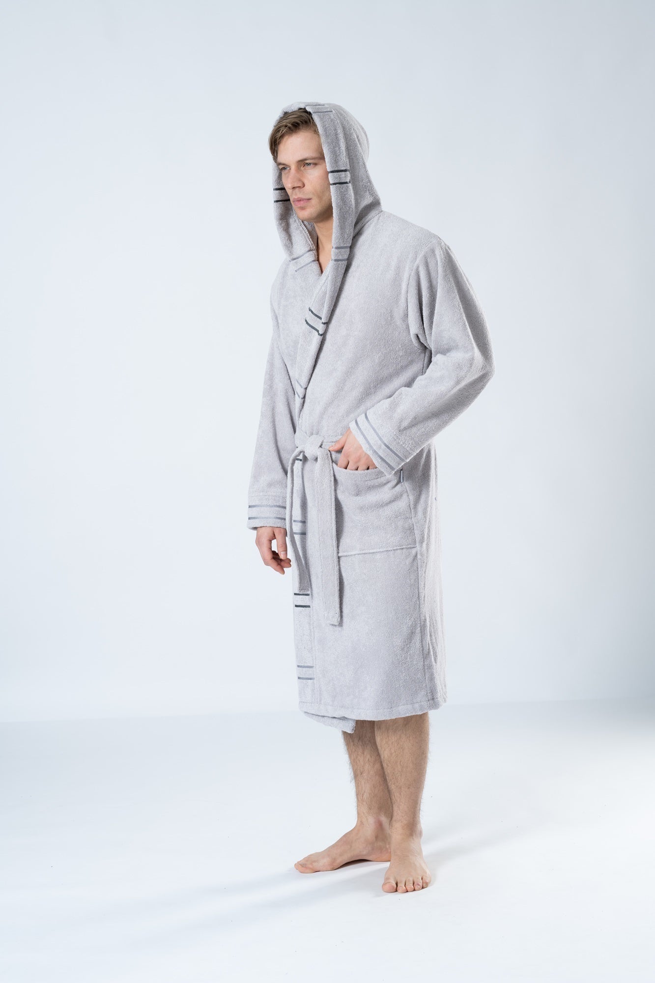 BELMANETTI Dressing Gown with Hood 4345 - Unisex