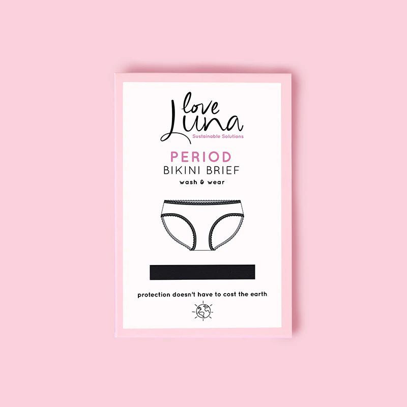 LOVE LUNA Cotton Period Bikini Brief
