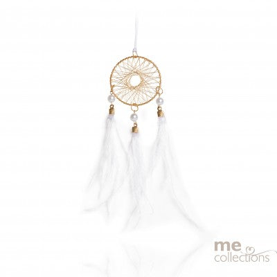 BRIDAL Feather and Wire Dream Catcher 644