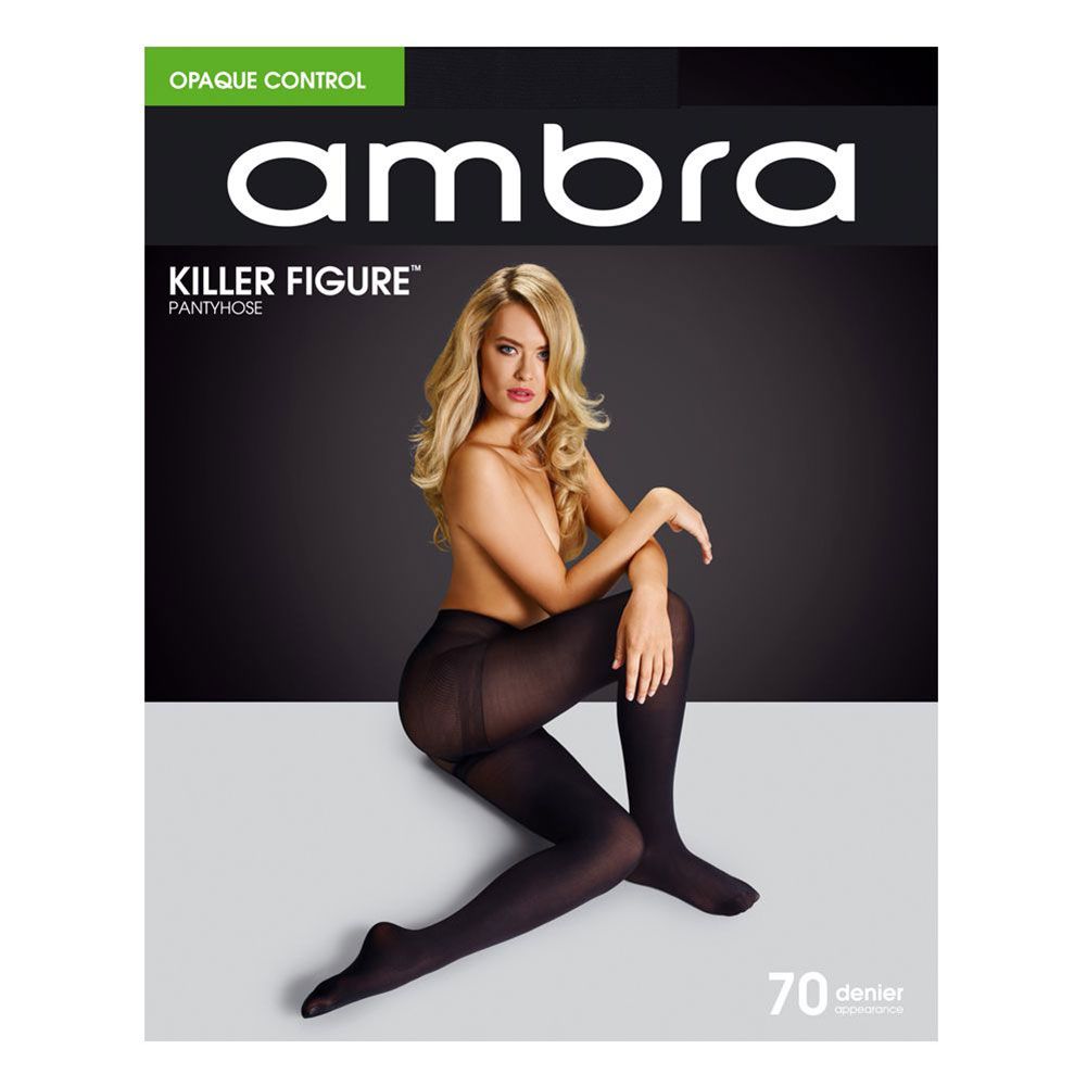 AMBRA Killer Figure Opaque Control Tights KILFOP