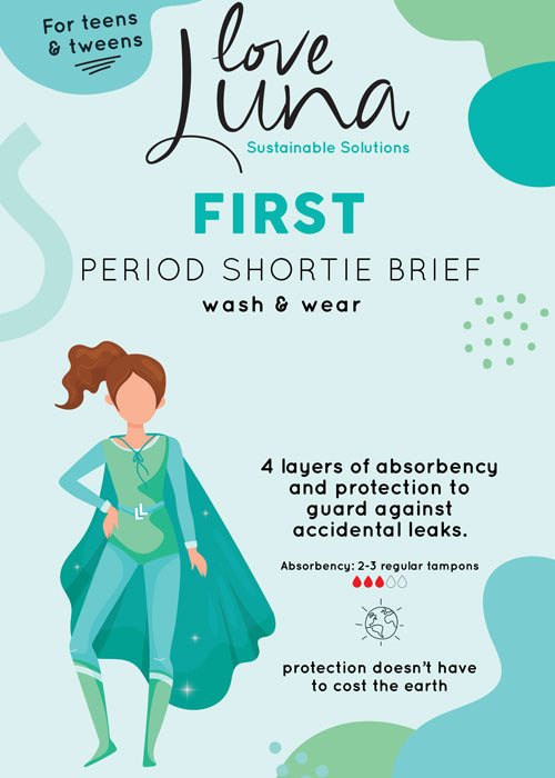 LOVE LUNA First Period Shortie (for Teen)