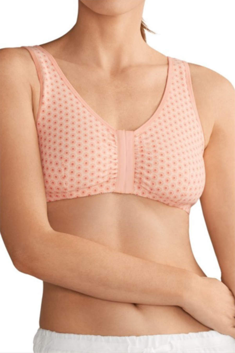 AMOENA Frances Non Wired Front Closure Bra 2128 - Print