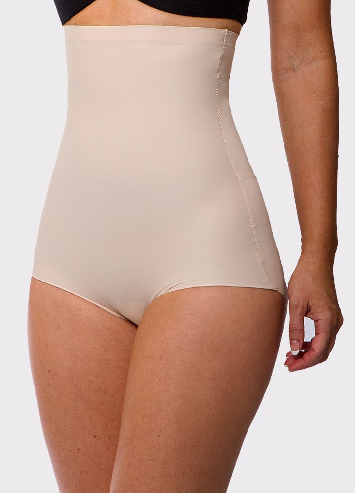 LASCULPTE Everyday Microfiber Seamless Control Hi Waist Brief SH1603-1