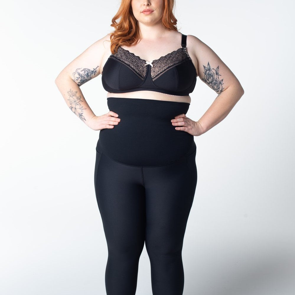 HOTMILK Show Off Nursing Wire Free Bra - Black
