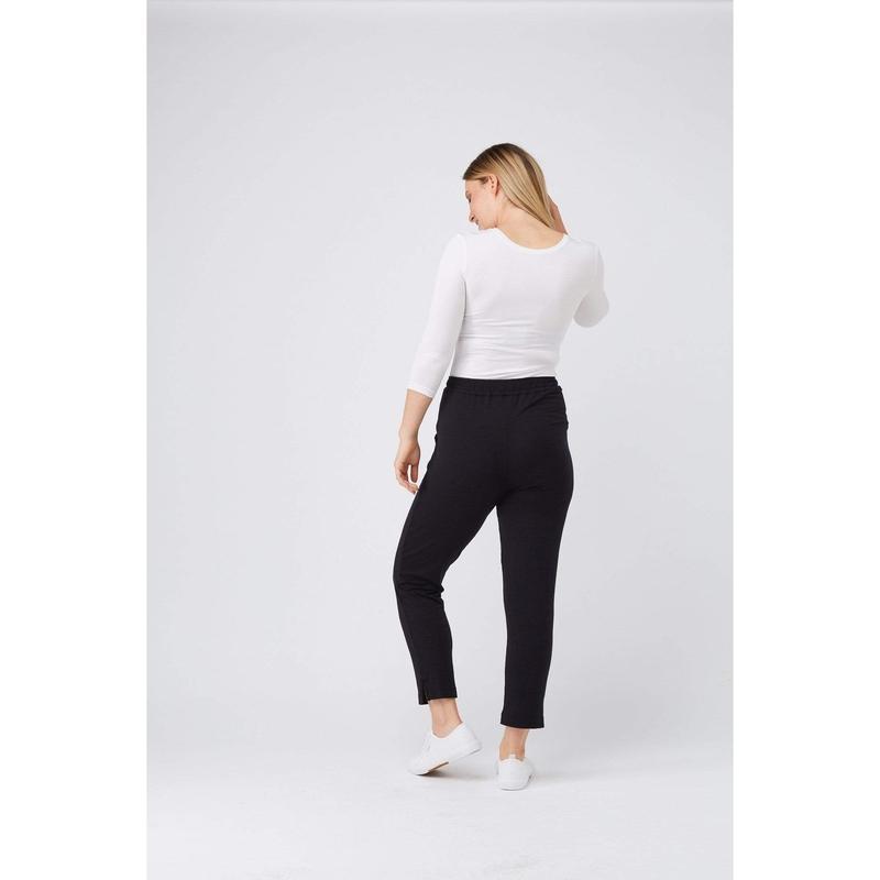 TANI 3/4 Sleeve Scoop Neck Top Modal 79245