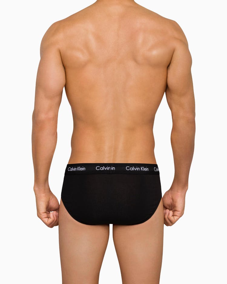 CALVIN KLEIN for Men - Cotton Stretch Hip Brief U2661 - 3Pack