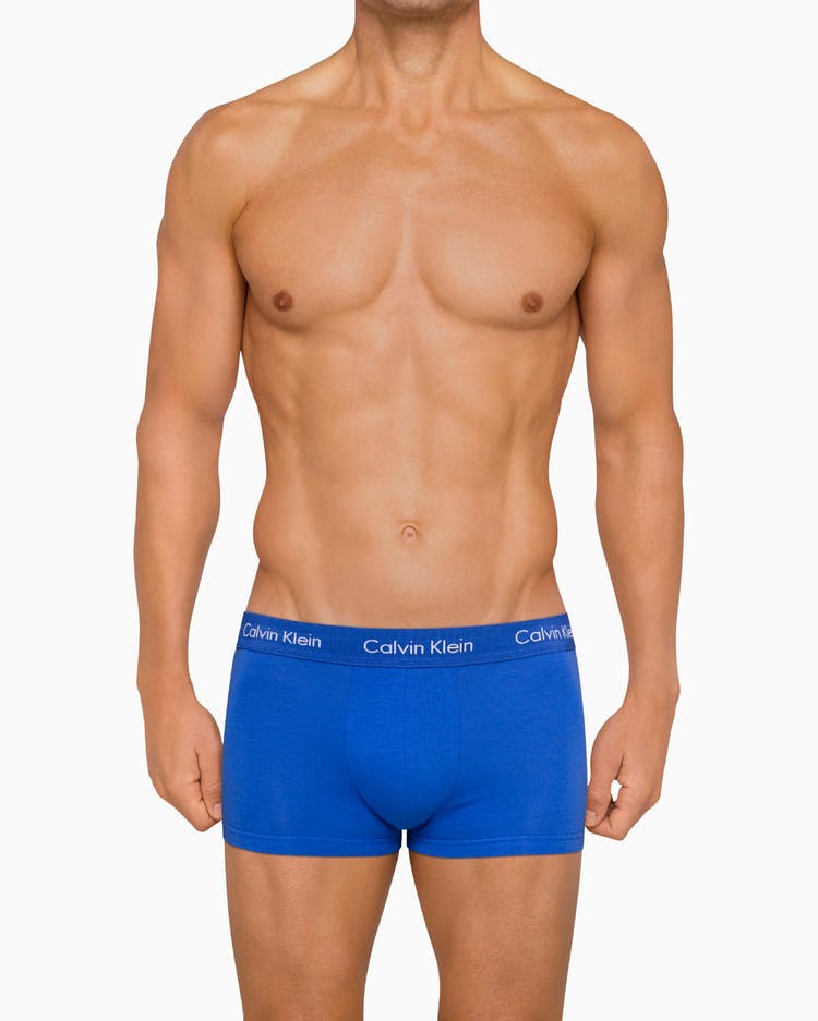 CALVIN KLEIN for Men - Cotton Stretch Low Rise Trunk U2664 - 3Pack