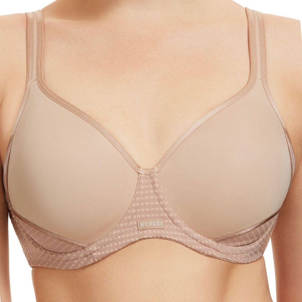 BERLEI Electrify Contour Wired Sports Bra YYPV - Tulip Garden / Soft Powder