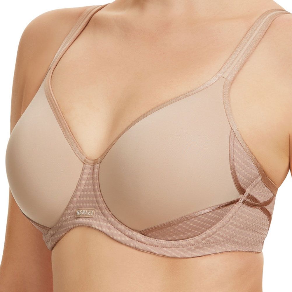 BERLEI Electrify Contour Wired Sports Bra YYPV - Tulip Garden / Soft Powder