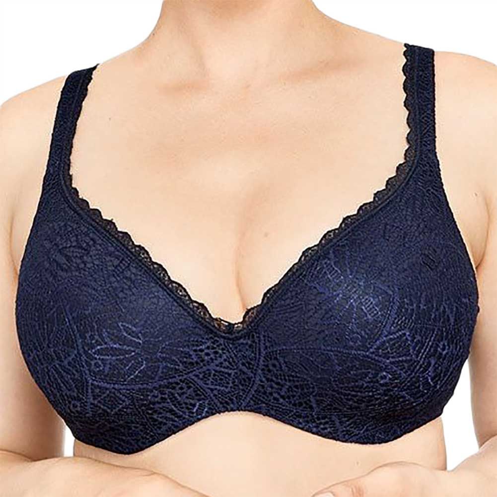 BERLEI Barely There Lace Contour Bra YYTP - Navy