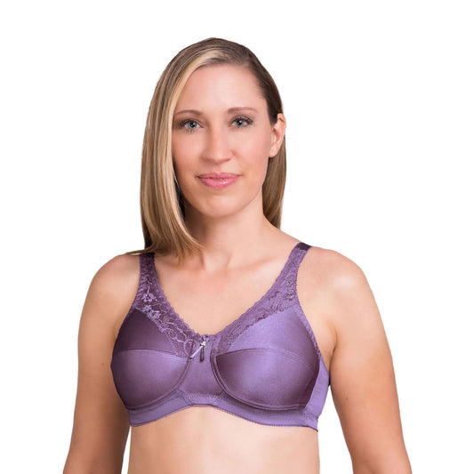 EXQUISITE BODIES Barbara Soft Cup Prosthesis Bra 210 - Amethyst