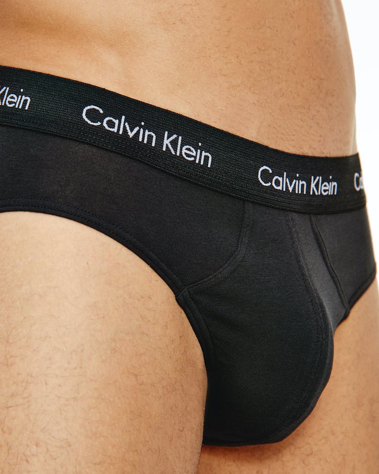 CALVIN KLEIN for Men - Cotton Stretch Hip Brief U2661 - 3Pack