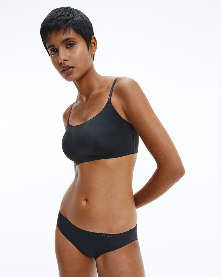 Calvin klein invisibles comfort lightly lined retro bralette Clearance
