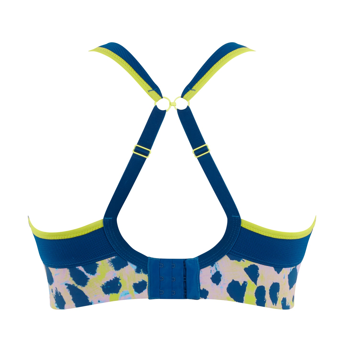 SCULPTRESSE Non Padded Sports Bra 9441 - Lime Animal