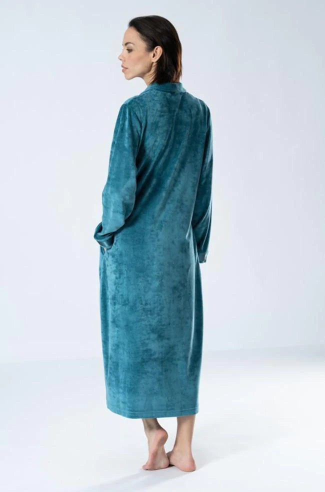 Buy Chelsea Peers Blue Modal Dressing Gown from Next India