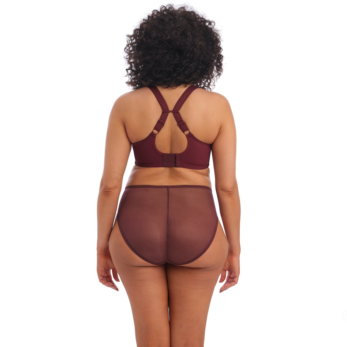 ELOMI Charley Moulded Spacer Uw Bra EL4383 - Aubergine