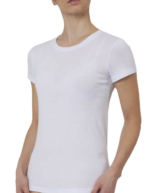 BASELAYERS Soft Organic Cotton Cap Sleeve T-Shirt J4011