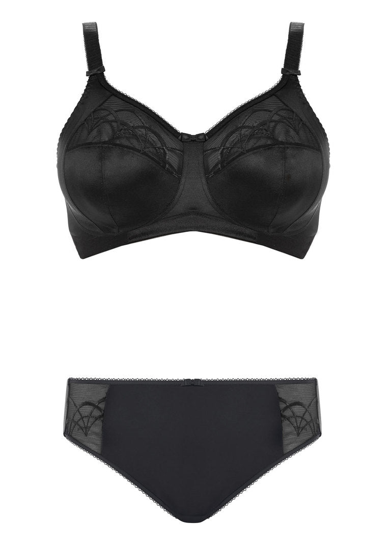 ELOMI Cate Non Wired Bra EL4033 - Black – The Lingerie Bar