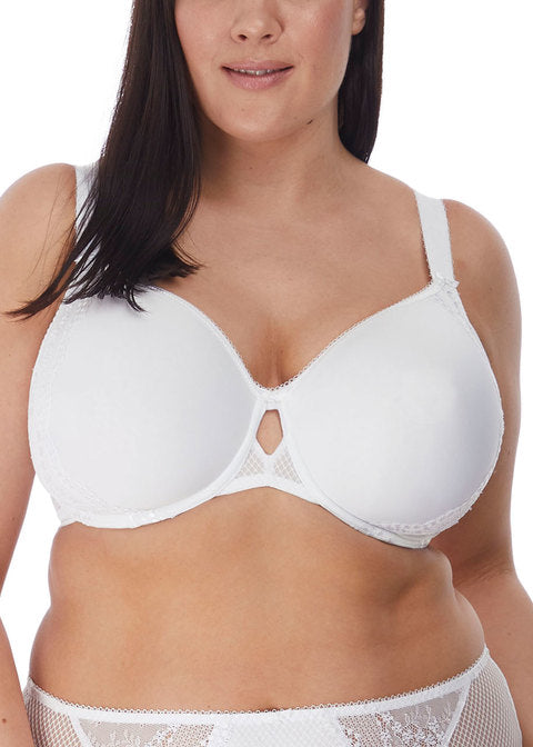 ELOMI Charley Moulded Spacer Uw Bra EL4383 - White