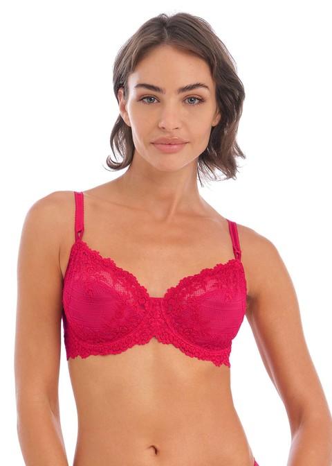 WACOAL Embrace Lace Stretch Lace Bra WA065191 - Persian Red