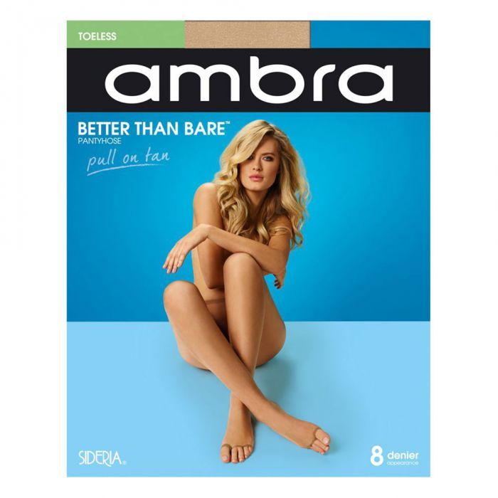 AMBRA Better Than Bare No Toe Pantyhose BETNTPH