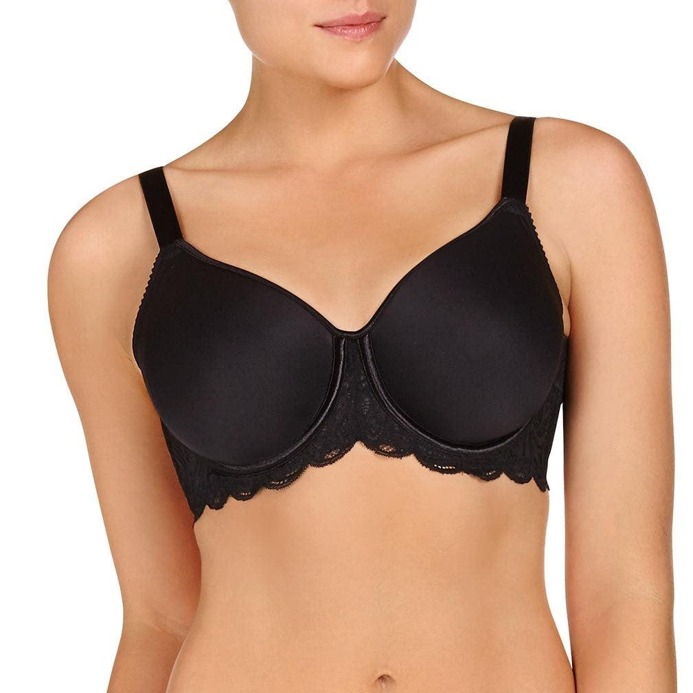 Soma Embraceable Signature Lace Unlined Perfect Coverage Bra, Nightfall  Navy