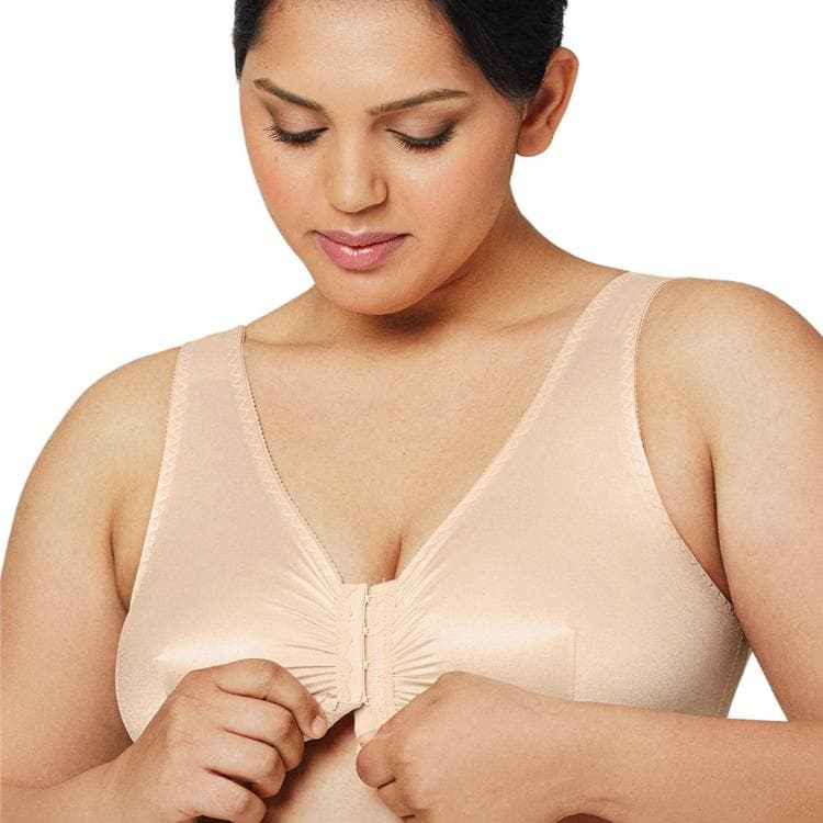 GLAMORISE Front Closing Wire Free Leisure Bra 1803 – The Lingerie Bar