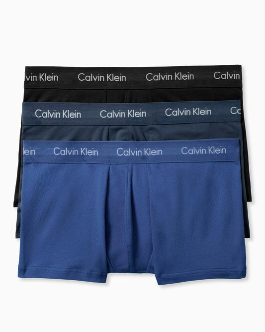 CALVIN KLEIN for Men - Cotton Stretch Low Rise Trunk U2664 - 3Pack
