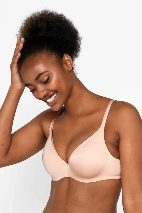 BERLEI Barely There Contour Bra Y250 - Cream Blush – The Lingerie Bar